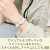 Wicca Watch ACTIVE LINE Sporty Cute Synthetic Leather Crystal Glass Ladies Analog Simple Business Student Cute Stylish Gift Easy To Read Second Hand