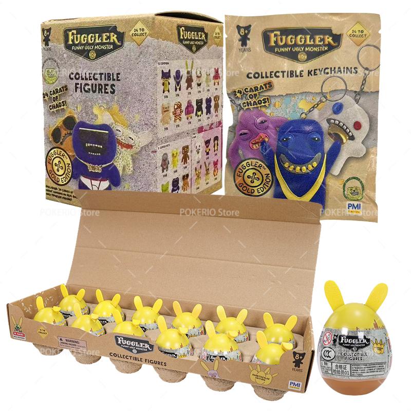 Originele Fuggler Sleutelhangers s Rabbitacular Verrassing Ei Zakken Monster Actiefiguur Verzamelbaar Cadeau