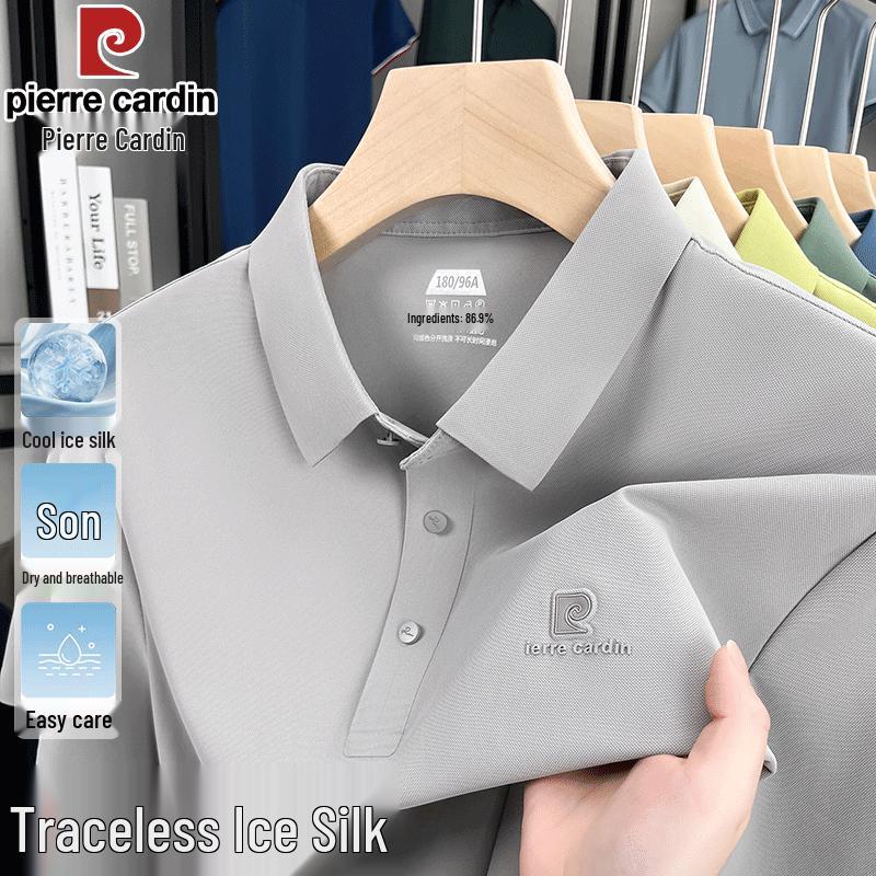 

Pierre Cardin Men s Ice Silk Polo Shirt 175/50