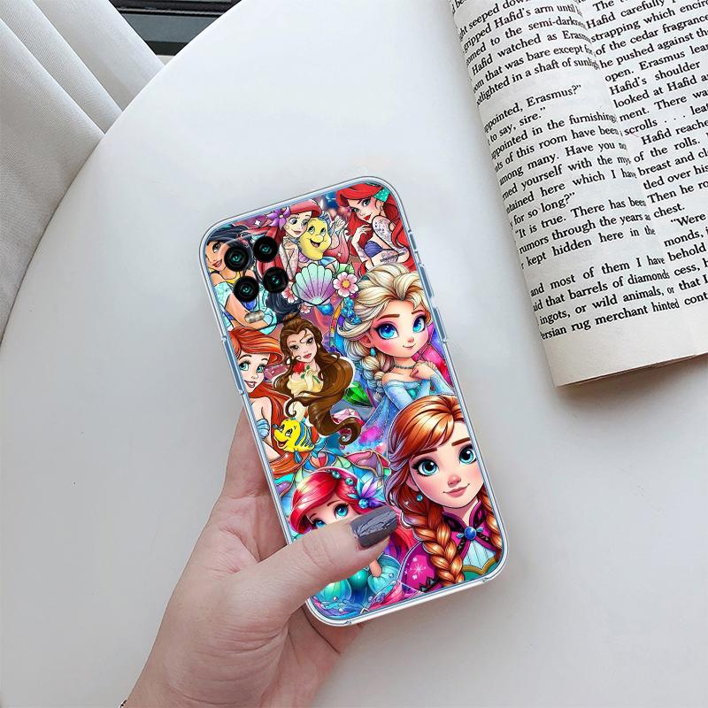 Disney Princess Phone Case for Motorola Moto G10 G20 G30 G31 G32 G34 G35 G41 G42 G50 G51 G52 G55 G60 G60S G62 G71 G72 G75