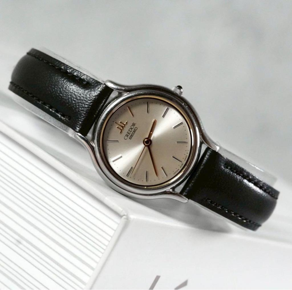 [USED] SEIKO Credor 4J81-0A40 Women's Quartz Watch, Working