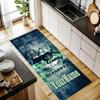 Seattle Seahawks Customize Your Name Kitchen Rug Runner Rug Laundry Mat Hallway Entryway The Best Gift Choice