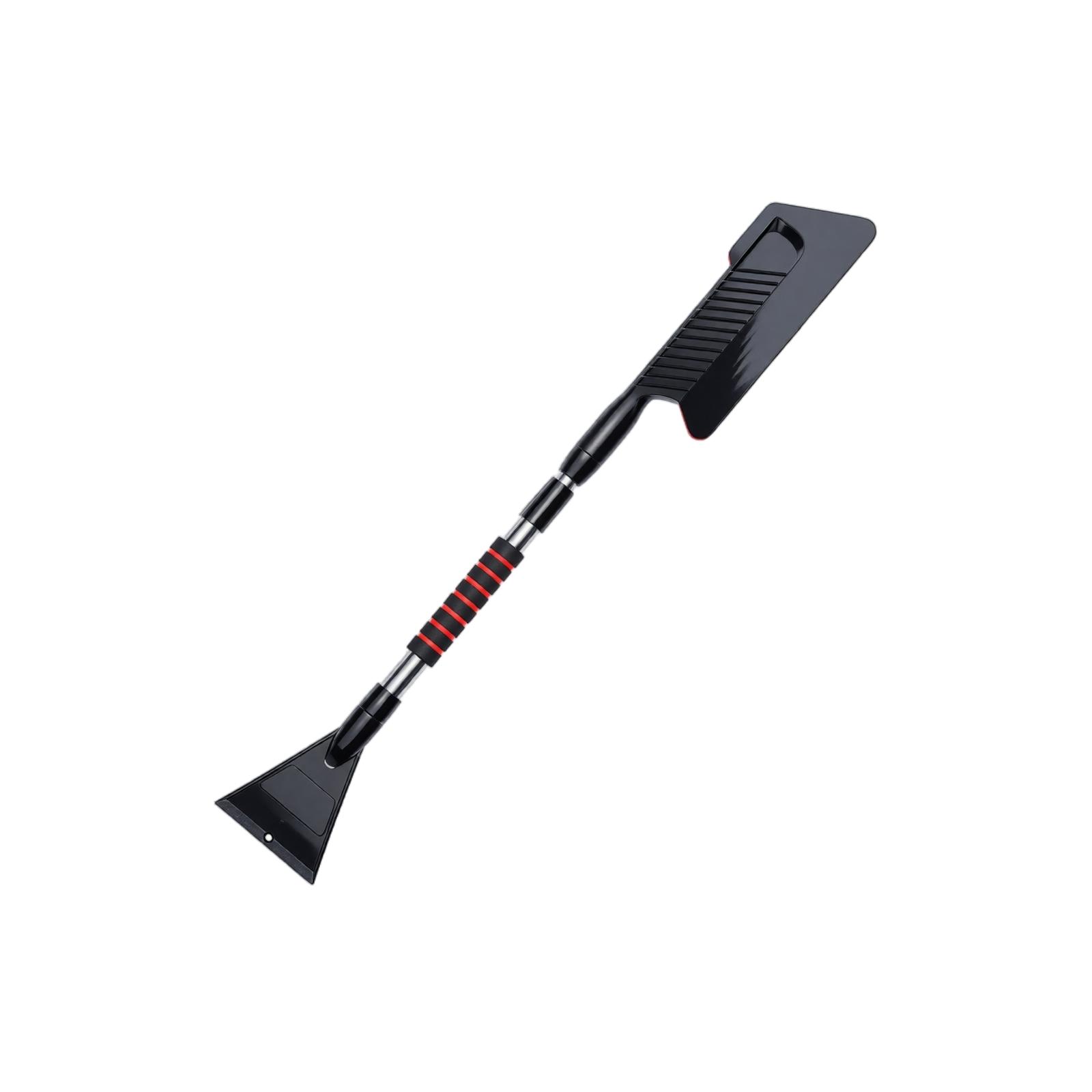 Car Snow Shovel with Removable Telescoping Ice Scraper - Multi-Functional Winter Snow Cleaning Tool for Windshield and Car