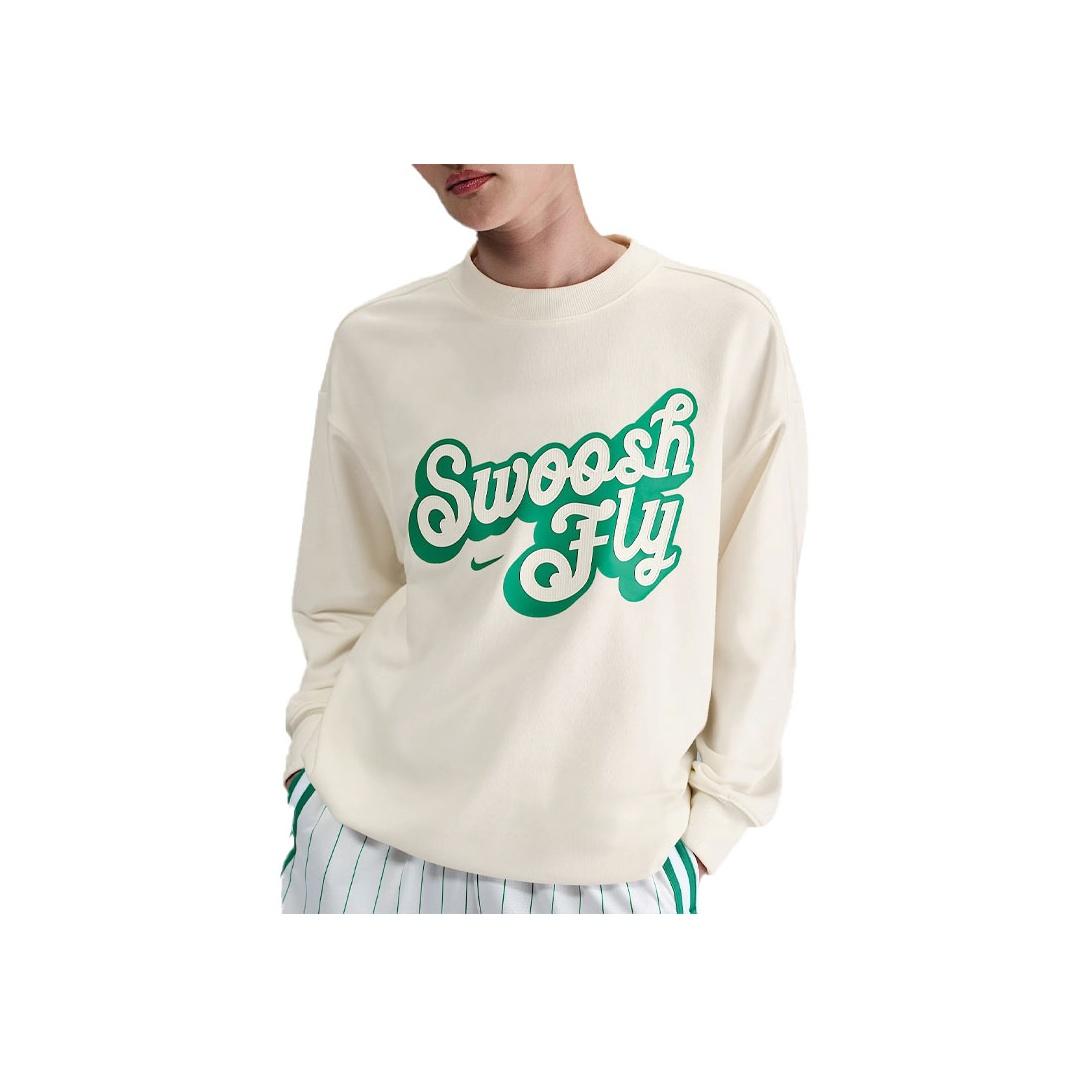 

Nike Толстовка свободного кроя с круглым вырезом и длинным рукавом с принтом букв, женская толстовка Sail FZ5515-133 XL