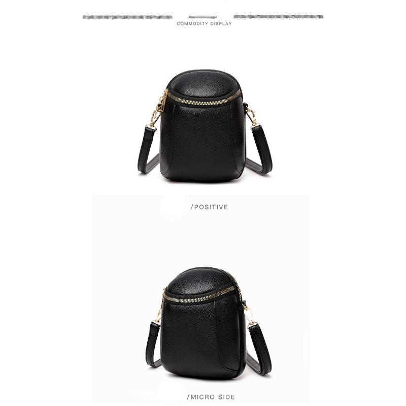 Women's Handbag Cell Phone Bag Crossbody Bag Fashion Versatile Mini Leather Texture Small Package