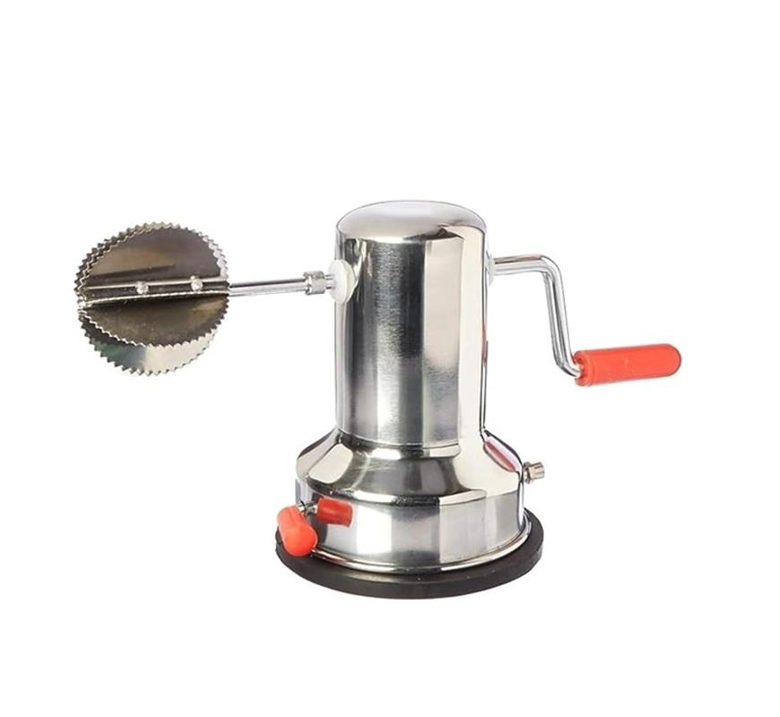TreegoArt Ultima Macchina Manuale a Rullo in Acciaio Inossidabile per Grattugiare Cocco con Base a Ventosa per Utensile da Cucina - Confezione da 1