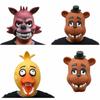 Máscara de Látex para Adulto de Five Nights At Freddy's con Estilo Freddy Chica Bonnie Foxy