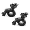 2Pcs 360 Degrees Rotating Car DVR Holder Driving Recorder Mount Bicycle Handle BracketF Head