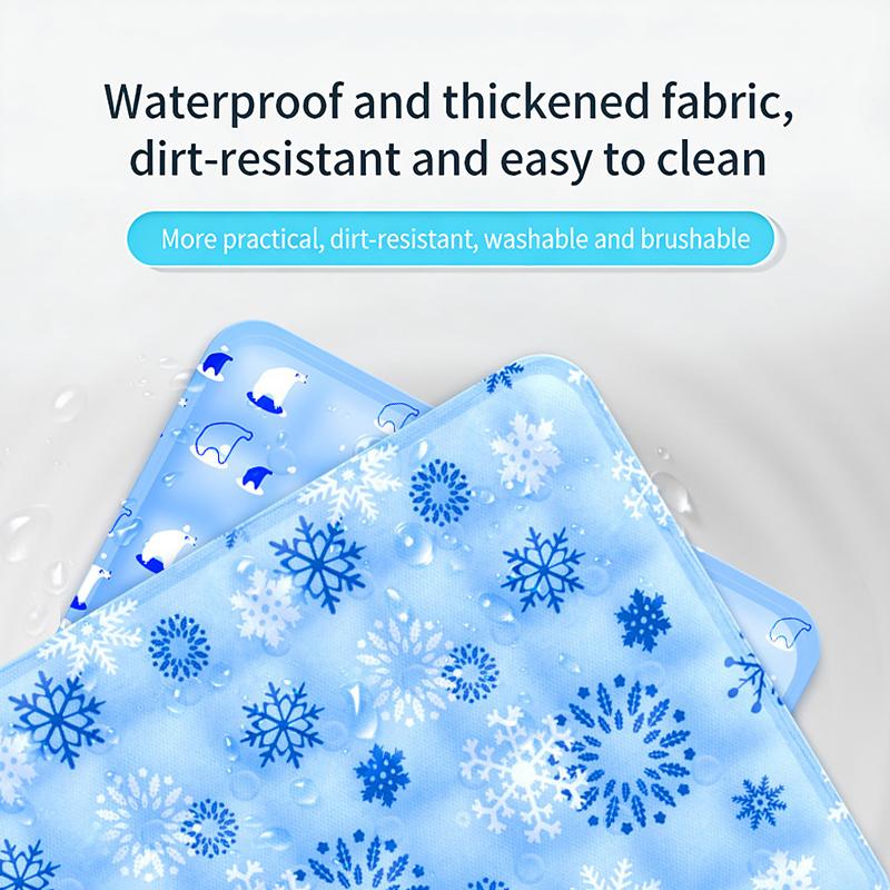 High Quality Pet Ice Mat Summer Cooling Pad For Single Use Cool Soft Ice Cushion