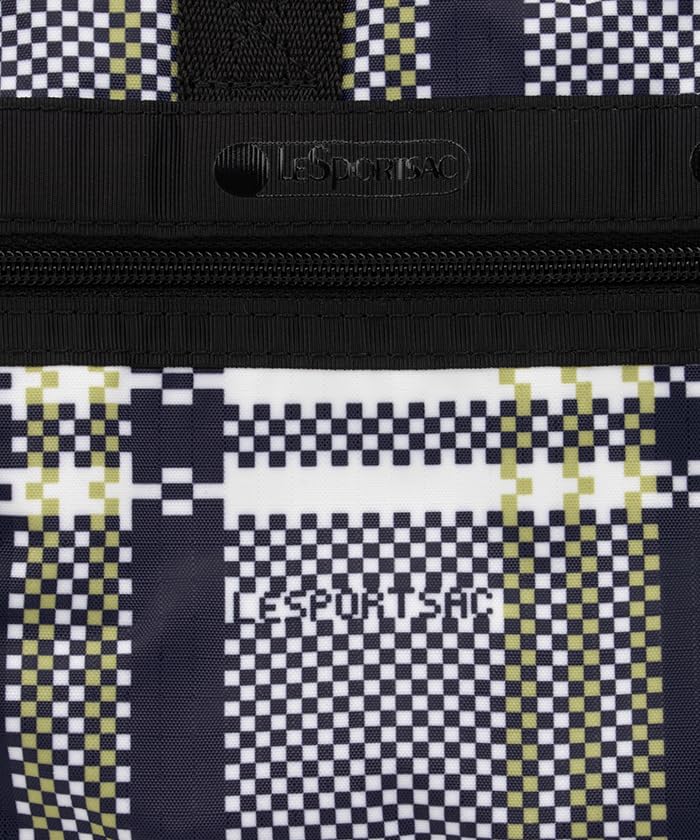 LeSportsac Official Shoulder Bag MINI DUFFEL Pixel Scramble Check CROSSBODY/1594 Women's