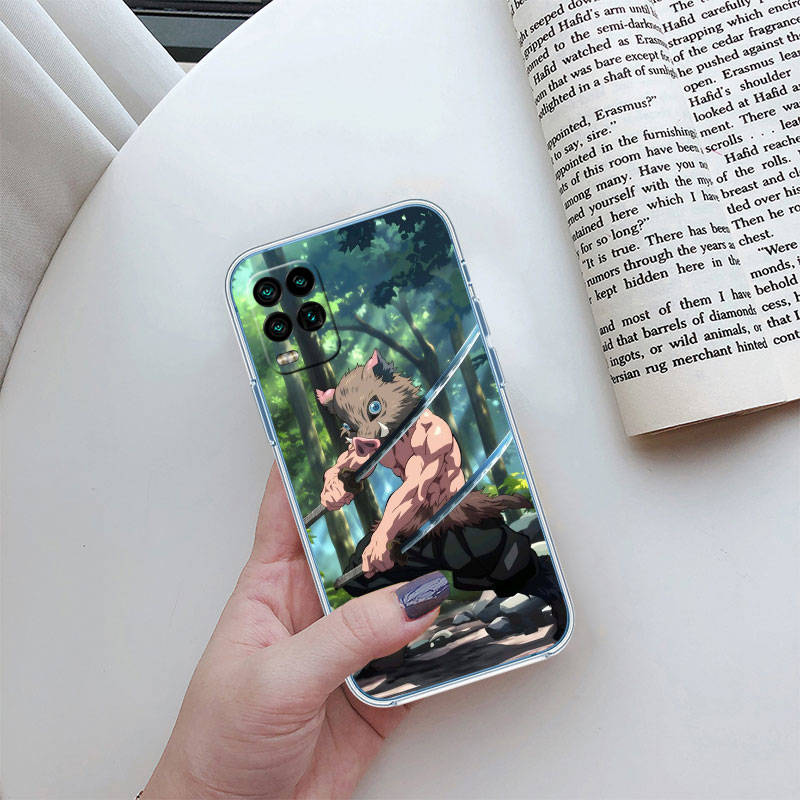 IR6 Demon Slayer Case for Motorola E22S E7 G6 G7 G8 G9 Plus Power Play G10 G20 G04 E30 E40 E22 E20 E13 E15 G22 G23 G05 G75 G35 G55