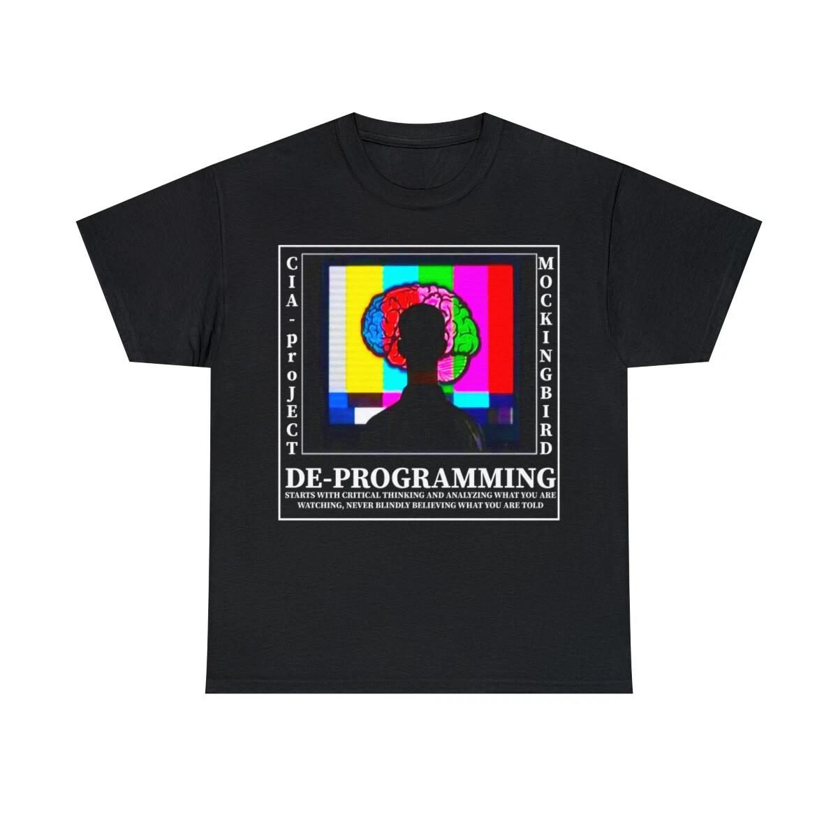 

De- Programing Project Mockingbird Unisex Heavy Cotton Tee M