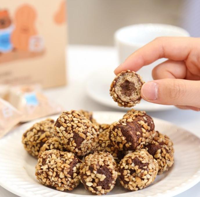 Kiki Quokka Udo Peanut Ball 49g | Premium Jeju Peanut Snack