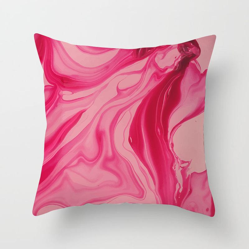 Car Cushion Cover Geometric Gold Print Sofa Square Pillow Cover Cushion Cover Home Furnishings