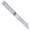 Quilting Ruler Seam Allowance Pointed Edge Sewing Measuring DIY Tools for Positioning Amount Button Margin Parallel