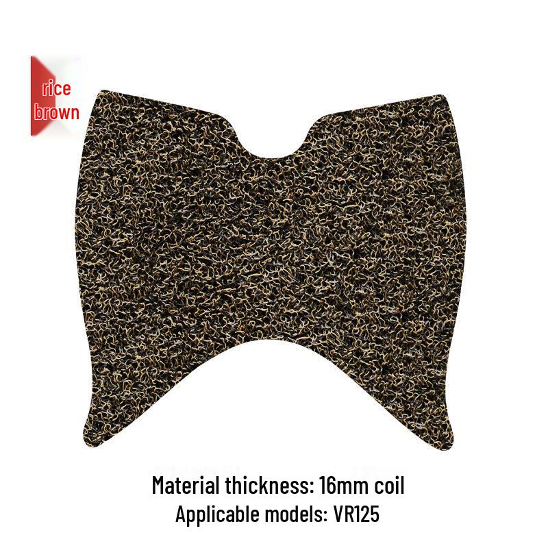 

Suzuki VR125/VR150 Non-Slip Waterproof Motorcycle Footrest Mat HJ150T-19 16MM