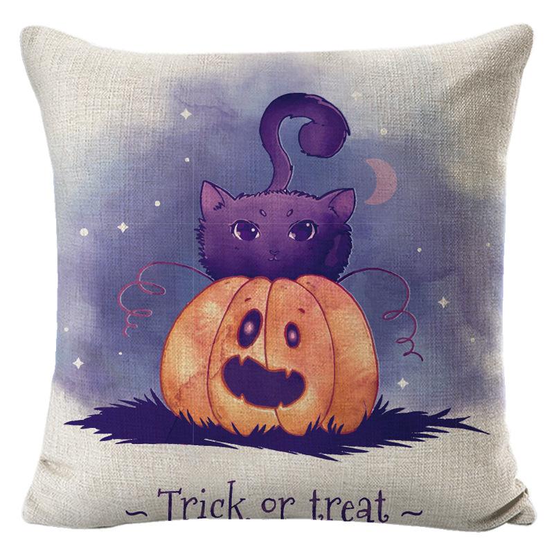 Pillow Christmas Pillowcase Set Home Bed Cushion Cover Office Sofa Waist Cushion