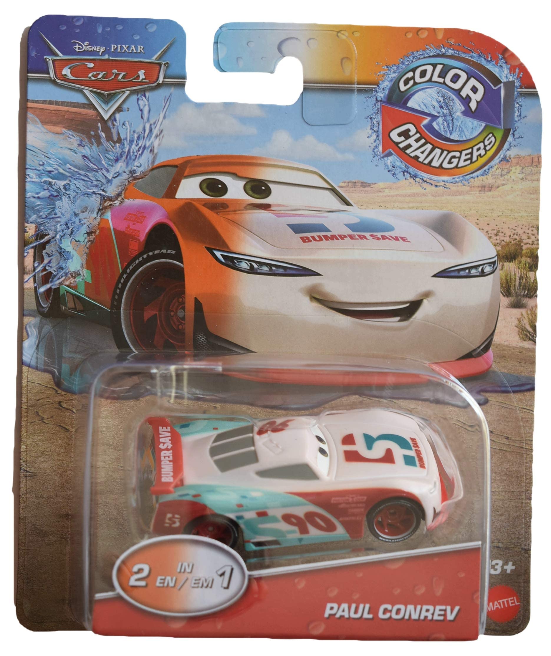 

Disney Pixar Cars Paul Conlev Color Changer Scale 155