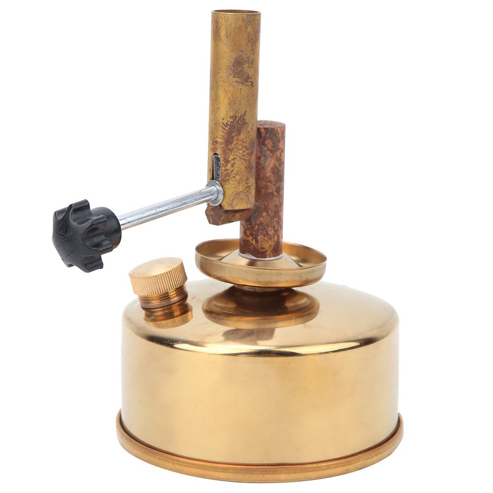 Seat Type Copper Alcohol Blast Blow Lamp Laboratory Experimental Instrument(Alcohol Blast Lamp )