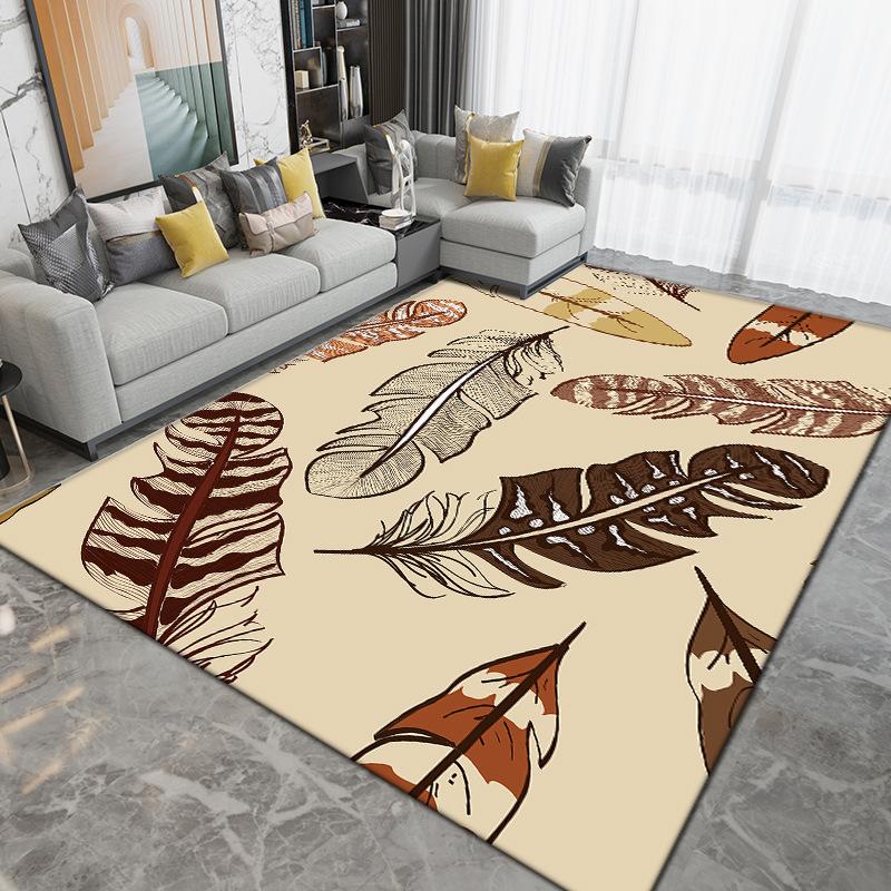 Non Slip Hair Carpets Fur for Living Room Solid Color Thick Velvet Furry Floor Mat Children's Pink Fluffy Rugs Modern Home Decor
