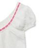MIDNIGHT MOVE Vt Lace Top (White)
