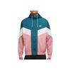 Lässige Sport Colorblock Kapuzen-Webjacke Herren Oberbekleidung Pink DC0502-375