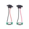 1/3Pcs 3A 5V Usb Female Base Type-C Socket And Female Usb Male Charging Socket Power Socket With Cable Connector