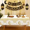 Ramadan Decor Tablecloth EID Mubarak Decor For Home 2026 Ramadan Kareem Islamic Muslim Party Eid Al Adha Gifts Happy Eid Al Fitr
