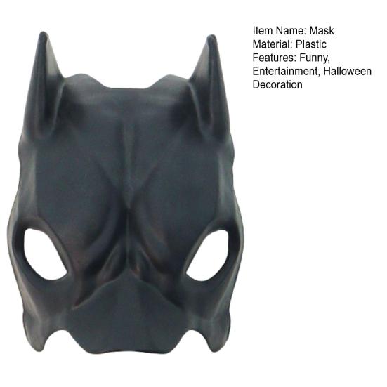 Netopýří Kočka Superhrdinská Maska Nastavitelný Elastický Pásek Kočka Maškarní Maska Halloween Domácí Mazlíček Cosplay Kostýmní Doplněk