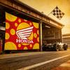 Motorcycle For HONDA Premium Flag 120g Polyester Eco Friendly Print Waterproof Wear Resistant Home Party Decor Banner TV7