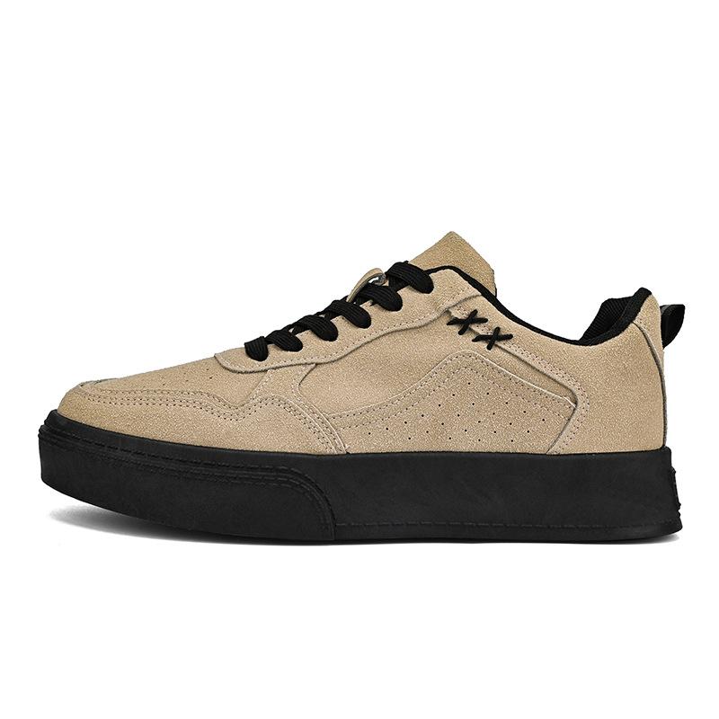 Four Seasons New Men's Board Shoes Work Casual Shoes Thick Soles Wear-resistant Anti-slip Retro Men's Shoes shoes for men