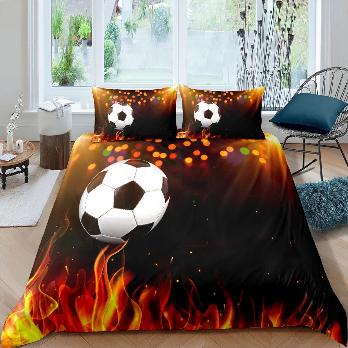 

Comforter Roupa De Cama 228X228 Boys Bedroom Bedding Basketball Pattern S Teenagers Single Double Bedset Bedclothes Thick Comforter (quilt)-EU Single(135*200cm)3pcs
