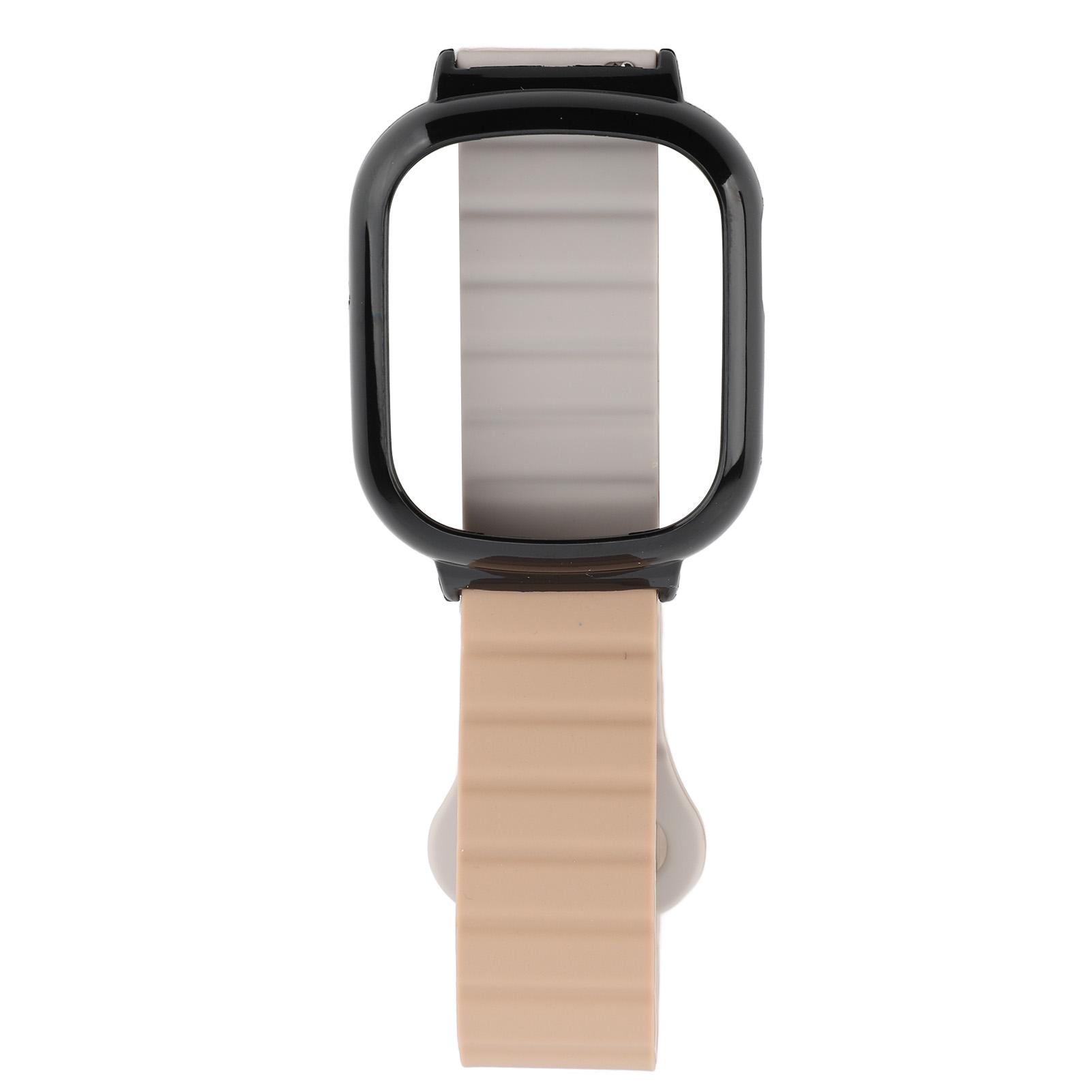 

Магнитный ремешок для часов Watch 4 Quick Release PC Frame Регулируемый сменный силиконовый ремешок для часов бежевый