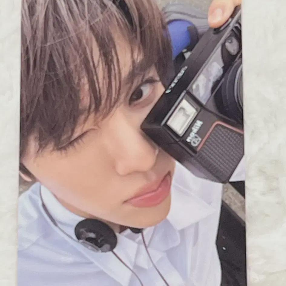 

Nct Wish Zion Color Photobook First-run Limited Edition Baby Blue School Uniform Zion Photocard