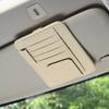 Car Visor Organizer Multi-Pocket Pouch Bag Card Glasses Storage Holder Scratch-resistant Auto Visor Holder For Car Interior Car