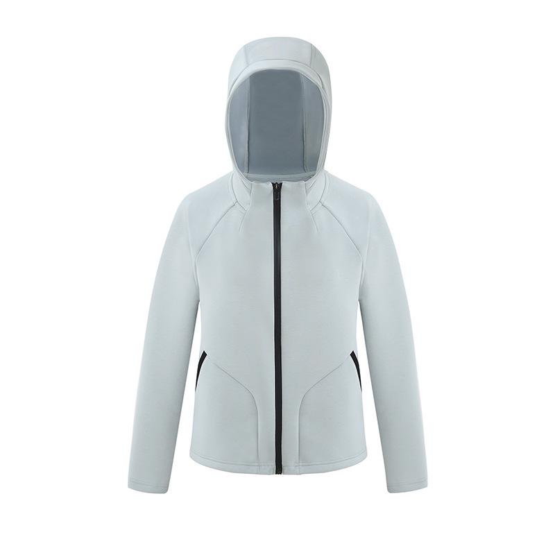 D Brand Versatile Hooded Sportswear Cardigan - Spring/Autumn Casual Simple Zipper Hoodie