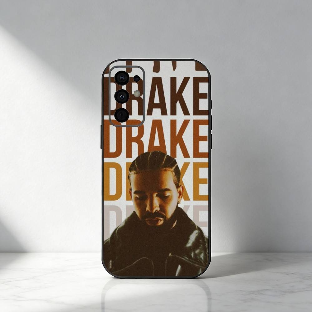 Rapper D-Drake Handyhülle Für Samsung S25,S24,S21,S22,S23,S30,Ultra,S20,Plus,Fe,Note,5G Schwarze Hülle