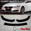 Für BMW 3er F30 F31 Standard 2013-2019 & F30 F31 M-Sport 2012-2018 Frontstoßstange Lippe Spoiler Splitter Diffusor Bodykit Tuning