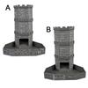 Bricks Castle Dice Tower D&D Dice Rolling Tray Tower - Perfect for D&D Game RPG and Tabletop Gaming Best Gift
