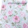 5M/10M selbstklebende Vliestapeten Blumentapete 3D Aufkleber Home Room Decor