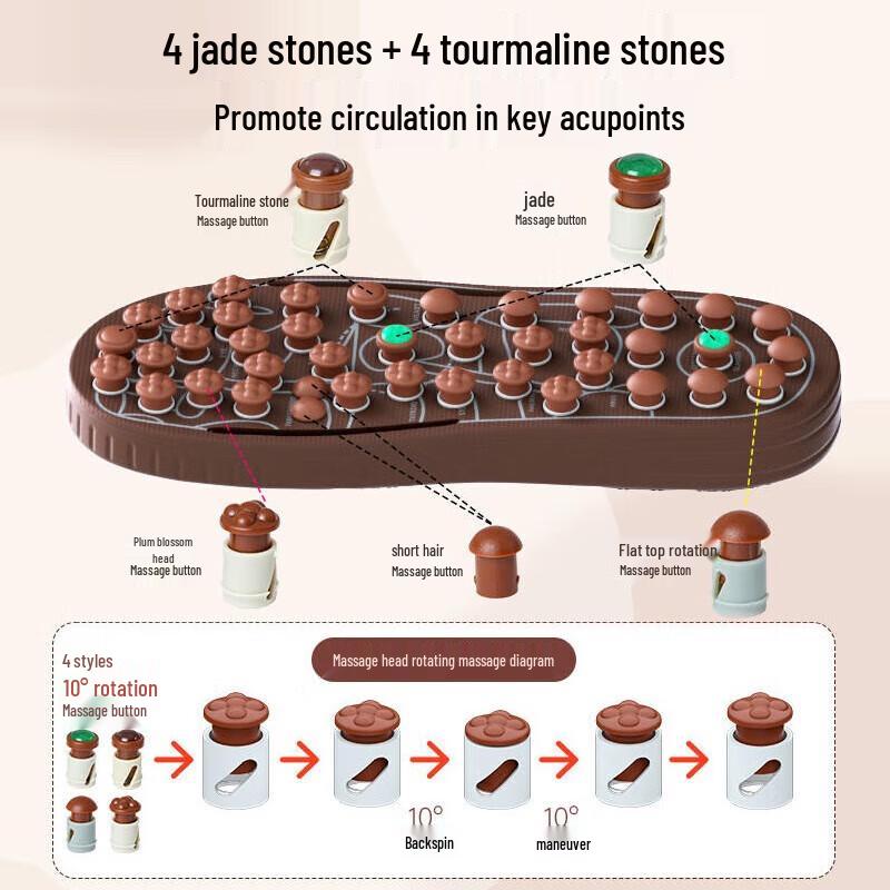 CLORIS Acupressure Foot Massage Slippers