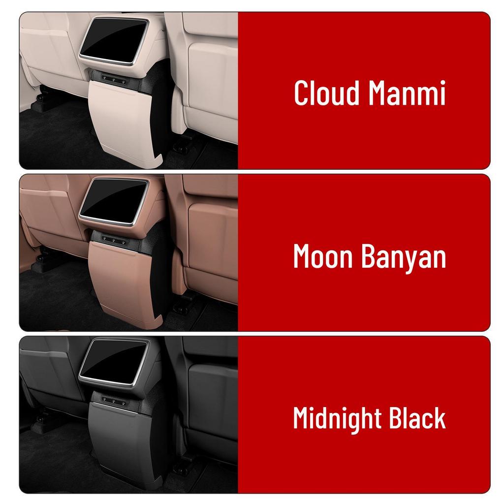 L90 Refrigerator Kick Mats & Rear Seat Protection - Leather Interior Car Accessories