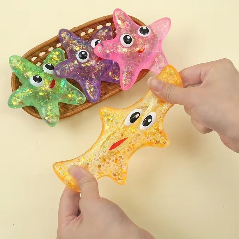 Slow Rebound Starfish Squishy Toy Color Change Starfish Slow Rebound Toy  Boys Girls