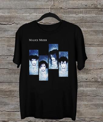 Collection Malice Mizer Band Short Sleeve Gift For Fan Full Size T-shirt