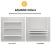 Modern Wall Bookshelf: Simple Multi-Layer Nordic Storage Rack