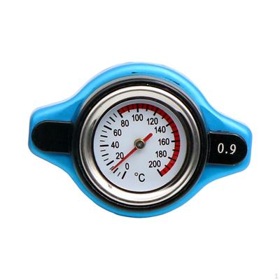 Car Thermostatic Gauge Radiator Cap Universal Water Temp Meter Aluminum Alloy Accessory Easy To
