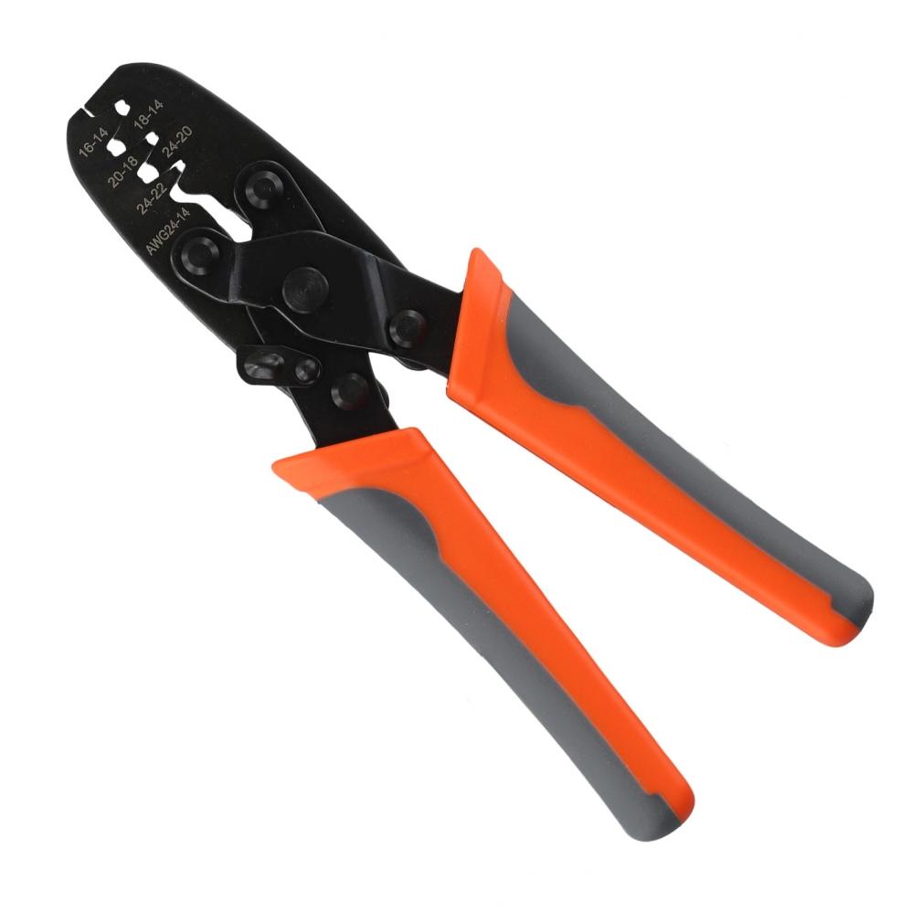 IWC-1424A Open Barrel Terminal Crimping Tool AWG14 To AWG24 Wire Crimper