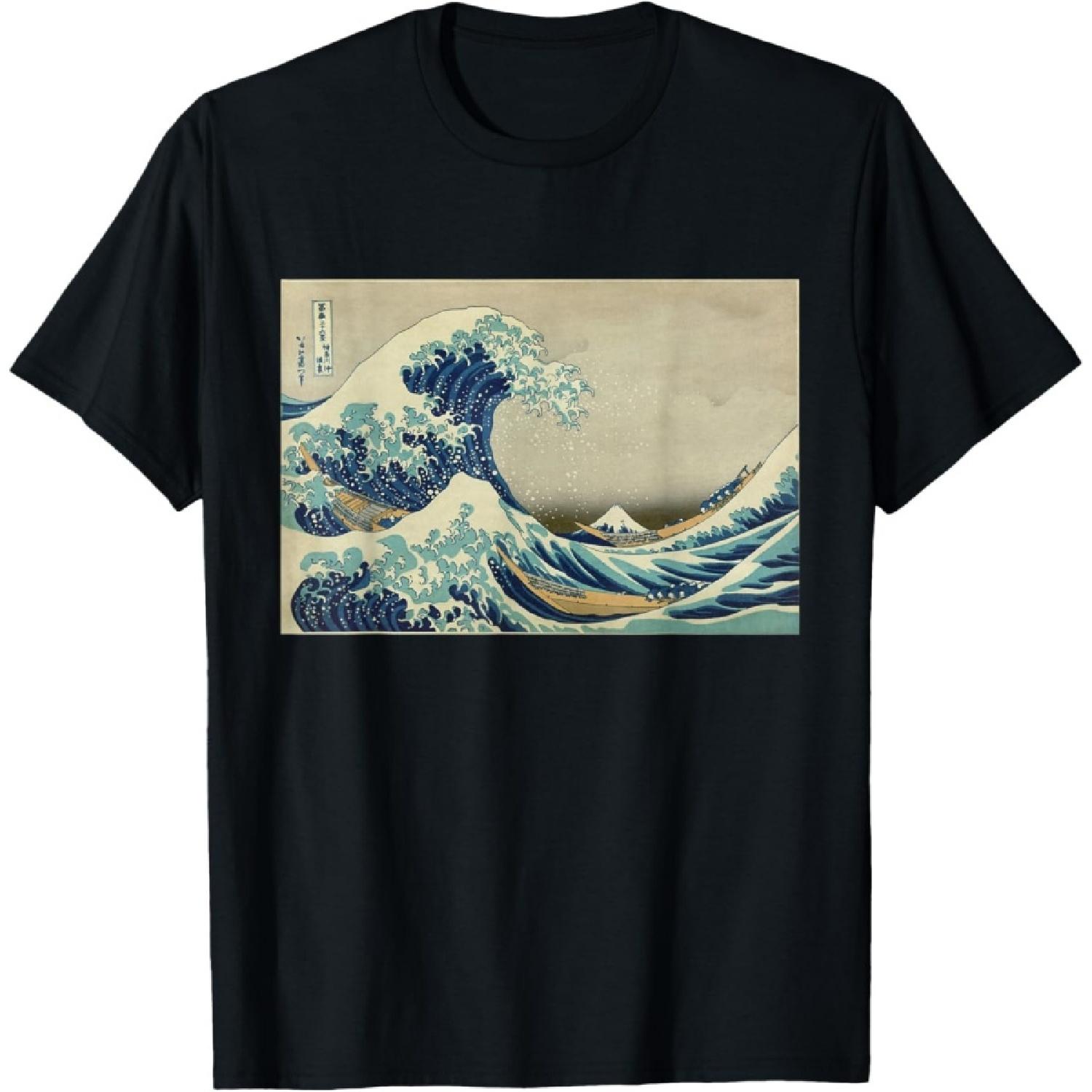Футболка «Большая волна в Канагаве»(4) S