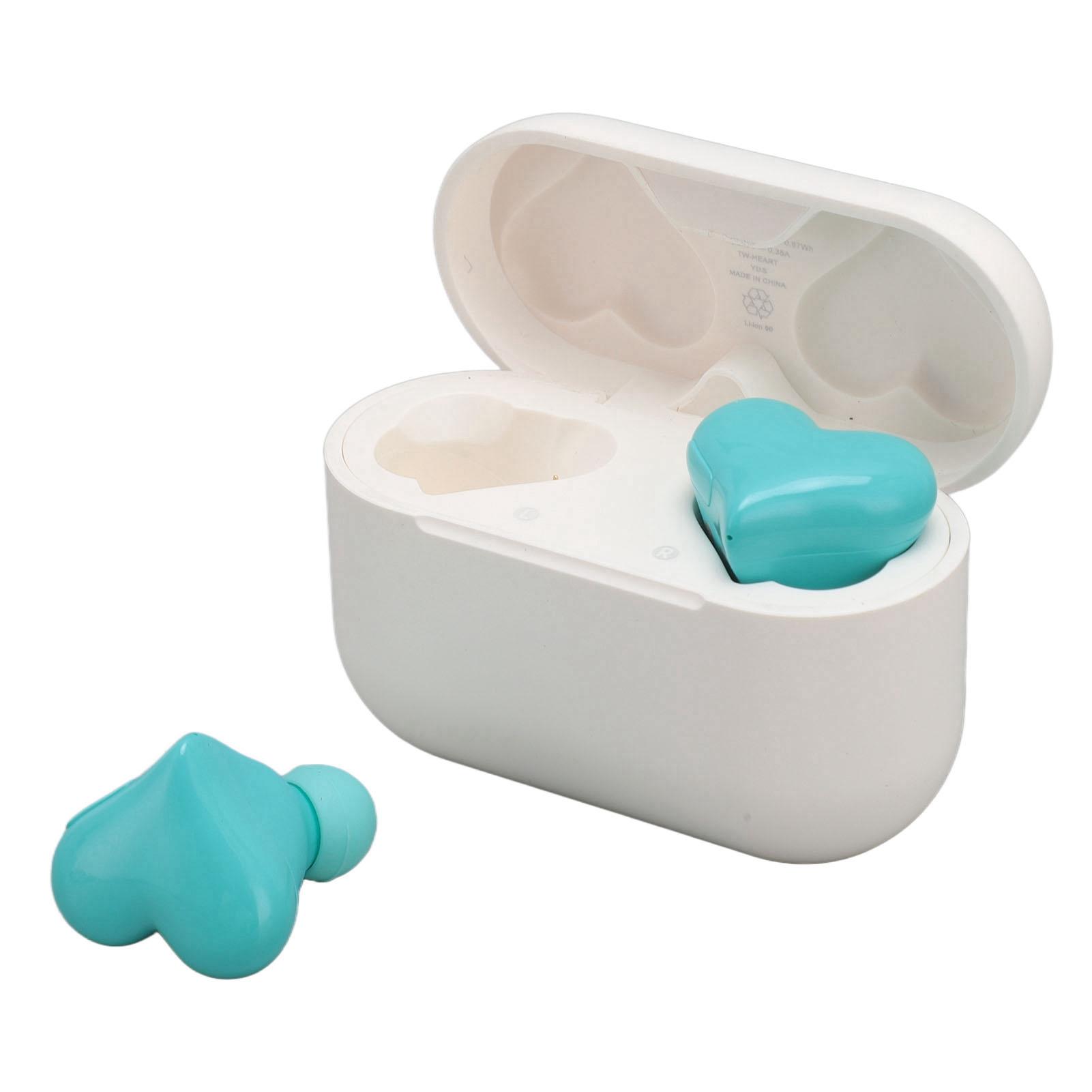 

Наушники в форме сердца, милые беспроводные наушники Bluetooth5.3, легкие наушники с шумоподавлением для