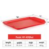 Rectangular Plastic Fast Food Serving Tray